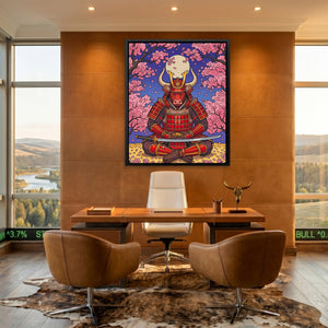 Bull Samurai Meditation — Bull Samurai Meditation Bullish Ranch Port 186