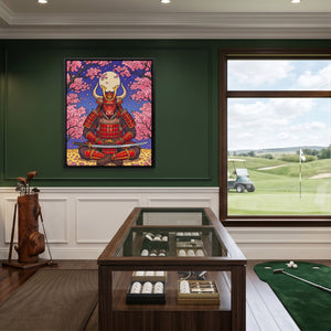 Bull Samurai Meditation — Bull Samurai Meditation Clubhouse Golf Port 216