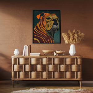 Bulldog Burgundy Nouveau — Bulldog Burgundy Nouveau Brown Room Clean port 61