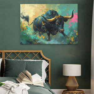 Bullish Charge - Luxury Wall Art