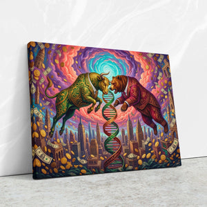 Bulls DNA Ascension โ Bulls DNA Ascension Against Wall4x5 Reflect2 10