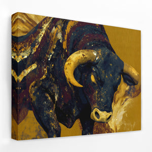 Bulls Sapphire Tapestry - Luxury Wall Art