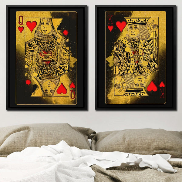 Burning Royal Hearts Couple in a room