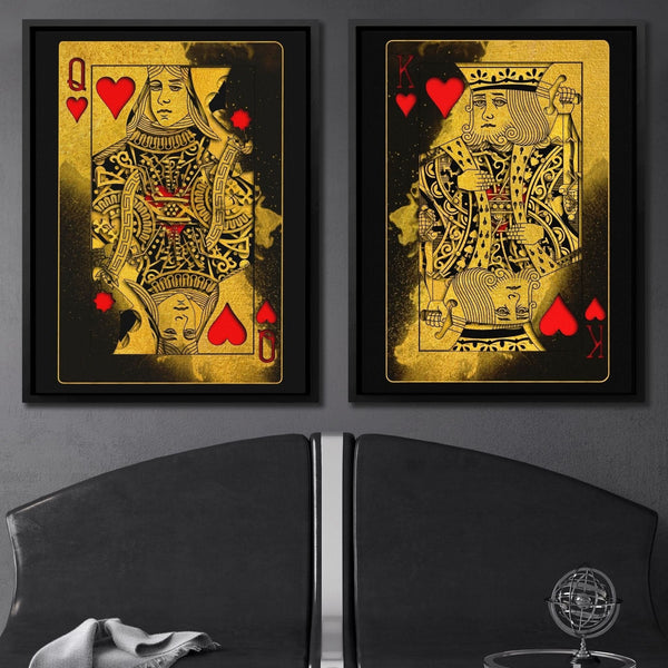 Burning Royal Hearts Couple in a room