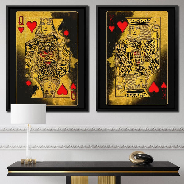 Burning Royal Hearts Couple in a room