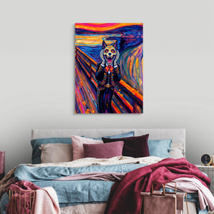 Calavera's Scream — calavera's scream sq luxury bedroom 1port flush print
