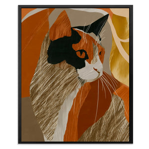 Calico Autumn Contemplation