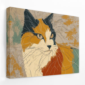 Calicos Contemplation - Luxury Wall Art