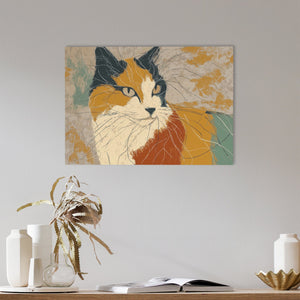 Calicos Contemplation - Luxury Wall Art