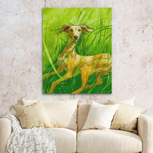 Canine Bliss - Animals Art for Bedroom