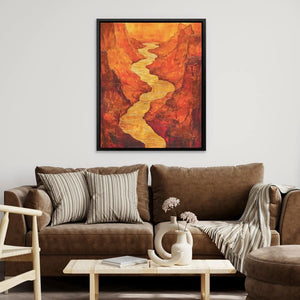 Canyon Ablaze - Luxury Wall Art