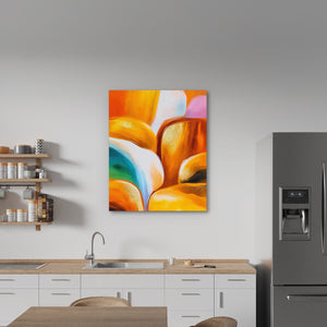 Canyon's Golden Flow - Luxury Wall Art