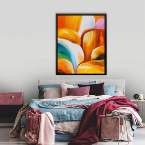 Canyon's Golden Flow - Luxury Wall Art