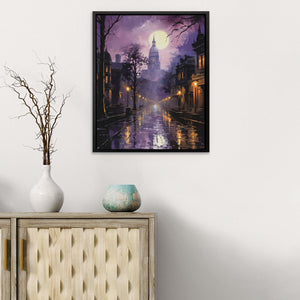 Capitol City - Wall Art in Black Frame
