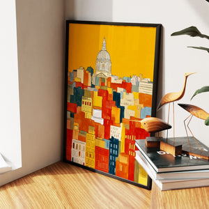 Capitol Dome Ochre — Capitol Dome Ochre New Living Room Wall Apartment Zoom 184