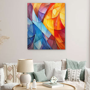 Carved Palette - Colorful Wall Art