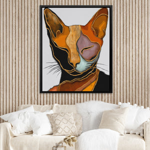Cat Geometric Planes — Cat Geometric Planes Boojie Vibe Couch Close Up 45