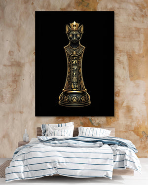 Cat Queen Regal โ cat queen regal psd clay beige bedroom 1port flush print