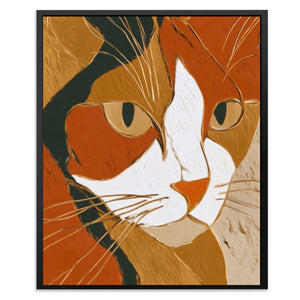 Cat's Golden Hour - Luxury Wall Art