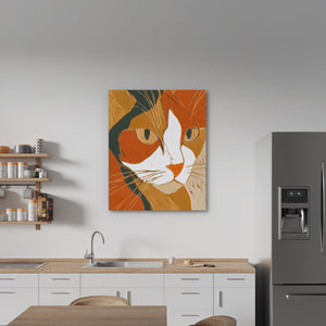 Cat's Golden Hour - Luxury Wall Art