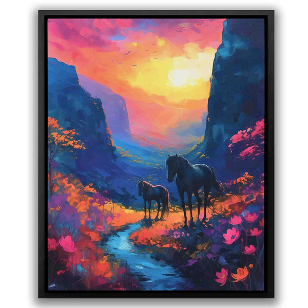 Celestial Cascade in a room