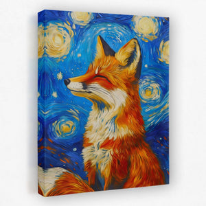 Celestial Fox - Luxury Wall Art