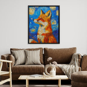 Celestial Fox - Luxury Wall Art