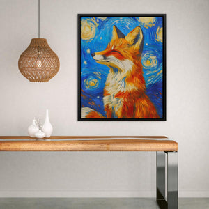 Celestial Fox - Luxury Wall Art