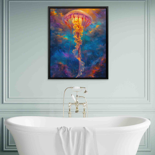 Celestial Jellyfish in a room