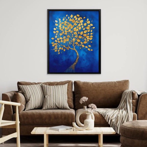 Celestial Leaves in a room