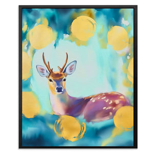 Celestial Rest - Blue Canvas Wall Art