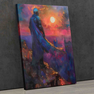 Celestial Shadows - Sunset Canvas Print
