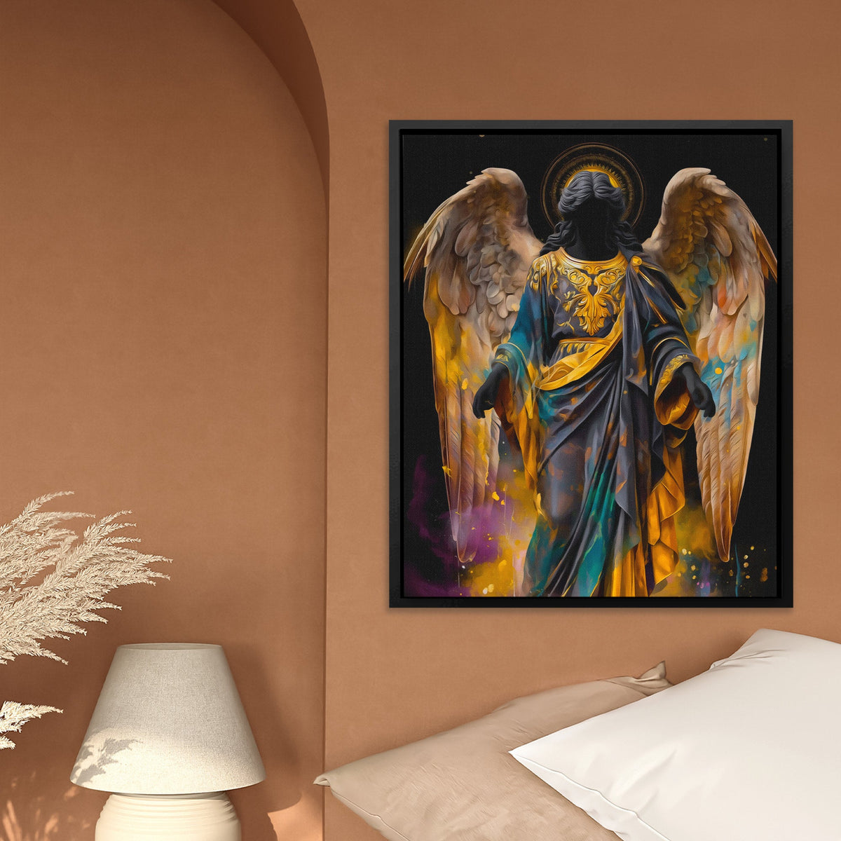 Celestial Wings Portrait - Luxury Wall Art