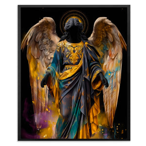Celestial Wings Portrait - Luxury Wall Art