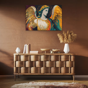 Celestial Wings Unfurled - Luxury Wall Art