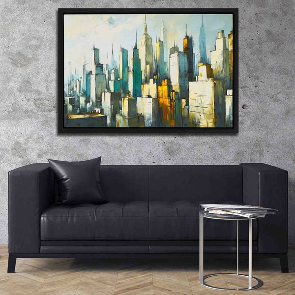 Cement Jungle in a room