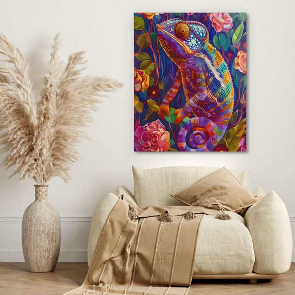 Chameleon Gaze in a room