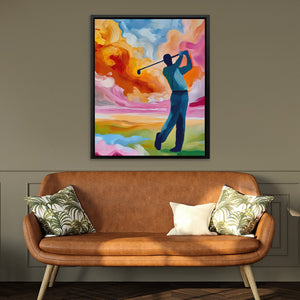 Championship Sunset - Luxury Wall Art
