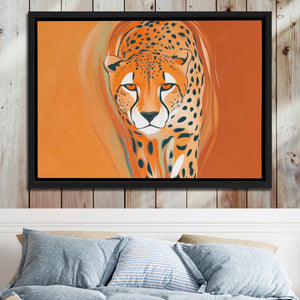 Cheetah Atmospheric Oil — Cheetah Atmospheric Oil Bed 2 Wood Panel 7