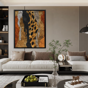 Cheetah Desert Sprint - Luxury Wall Art