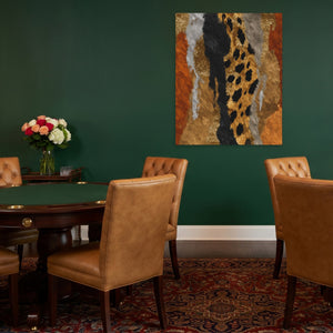 Cheetah Desert Sprint - Luxury Wall Art