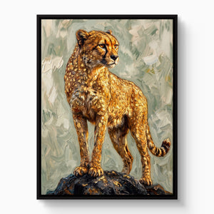Cheetah On Watch - Luxury Wall Art