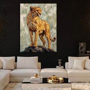 Cheetah On Watch - Luxury Wall Art