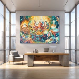Chef Octopus Cooking — Chef Octopus Cooking Baller Office 29