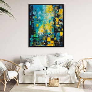 Chemical Reaction - Abstract Wall Art Print