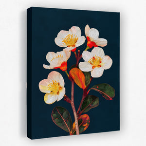 Cherry Blossom Botanical - Luxury Wall Art