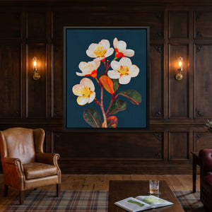 Cherry Blossom Botanical - Luxury Wall Art