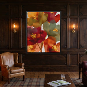 Cherry Blossom Gold - Luxury Wall Art