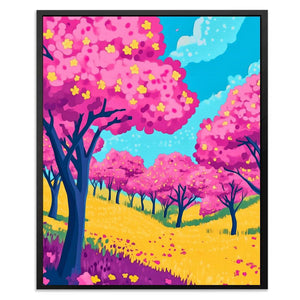 Cherry Blossoms in Bloom - Luxury Wall Art