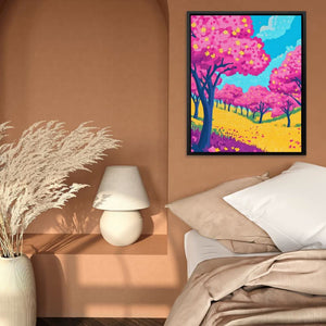 Cherry Blossoms in Bloom - Luxury Wall Art